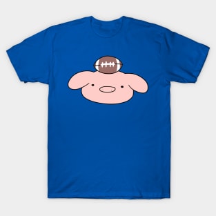 Football Face Pig T-Shirt